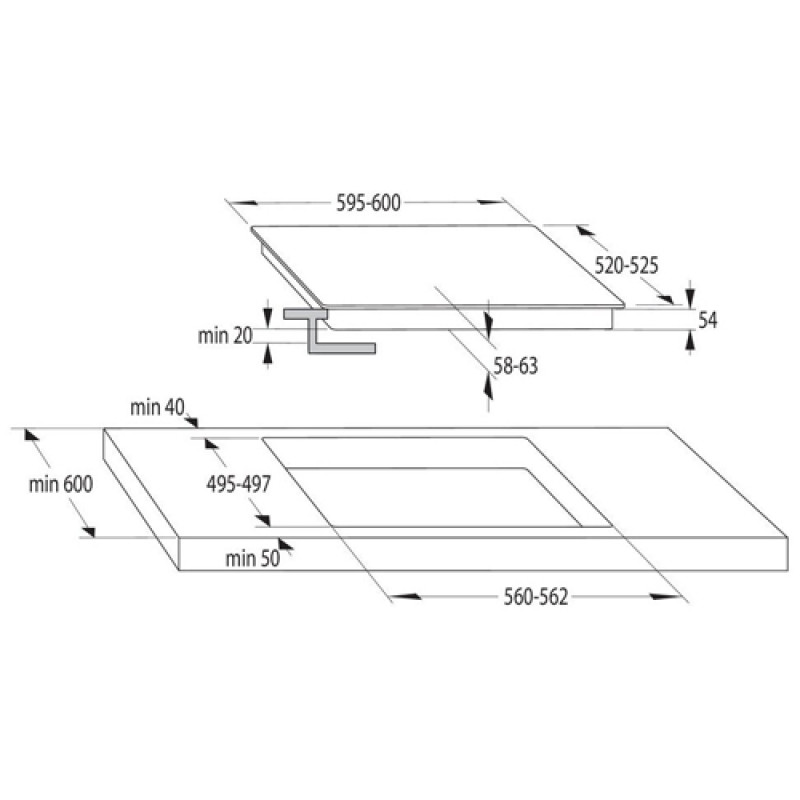 Варильна поверхня GORENJE IT643BX7
