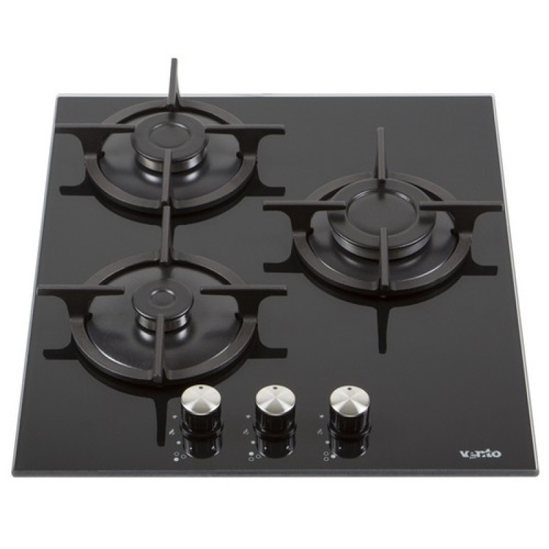 Варильна поверхня VENTOLUX HG430-G3G CS (BK)