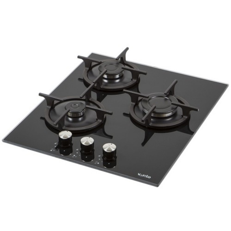 Варильна поверхня VENTOLUX HG430-G3G CS (BK)