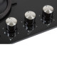 Варильна поверхня VENTOLUX HG430-G3G CS (BK)