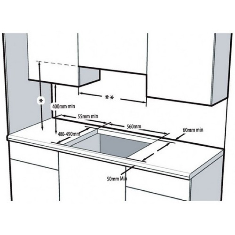 Варильна поверхня BEKO HIMG64223W