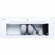 Витяжка WEILOR PBSR 72651 GLASS WH 1300 LED Strip