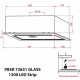 Витяжка WEILOR PBSR 72651 GLASS WH 1300 LED Strip