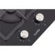 Варильна поверхня VENTOLUX HSF320G CS (BK) 3