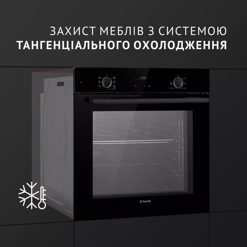 Духова шафа PERFELLI PERLA 6D7 NERO