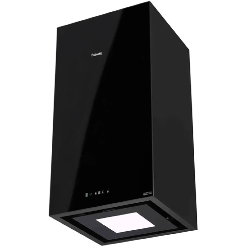 Витяжка FABIANO Qubo 45 Black Glass