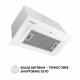 Витяжка PERFELLI BIS 5884 WH 1200 LED