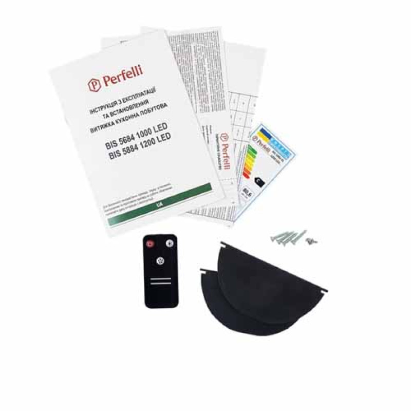 Витяжка PERFELLI BIS 5884 BL 1200 LED