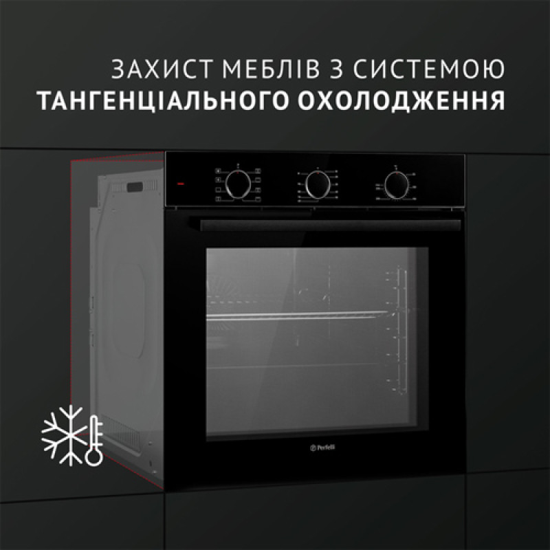Духова шафа PERFELLI DIAMOND 6M8L NERO