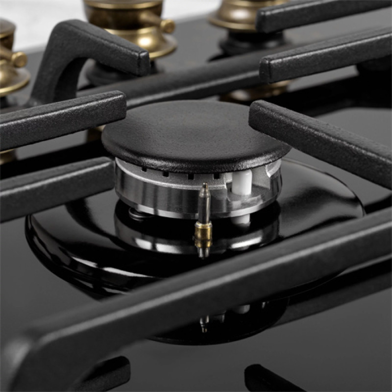 Варильна поверхня PERFELLI VINTAGE GW69C NERO