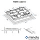 Варильна поверхня MINOLA MGM 616224 BL