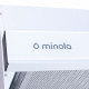 Витяжка MINOLA HTL 6234 WH 700 LED GLASS