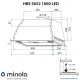 Витяжка MINOLA HBS5652WH1000LED
