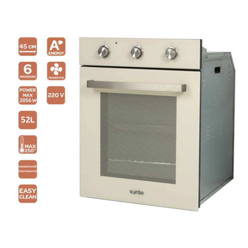 Духова шафа VENTOLUX SOHO 6 MT (IVORY)