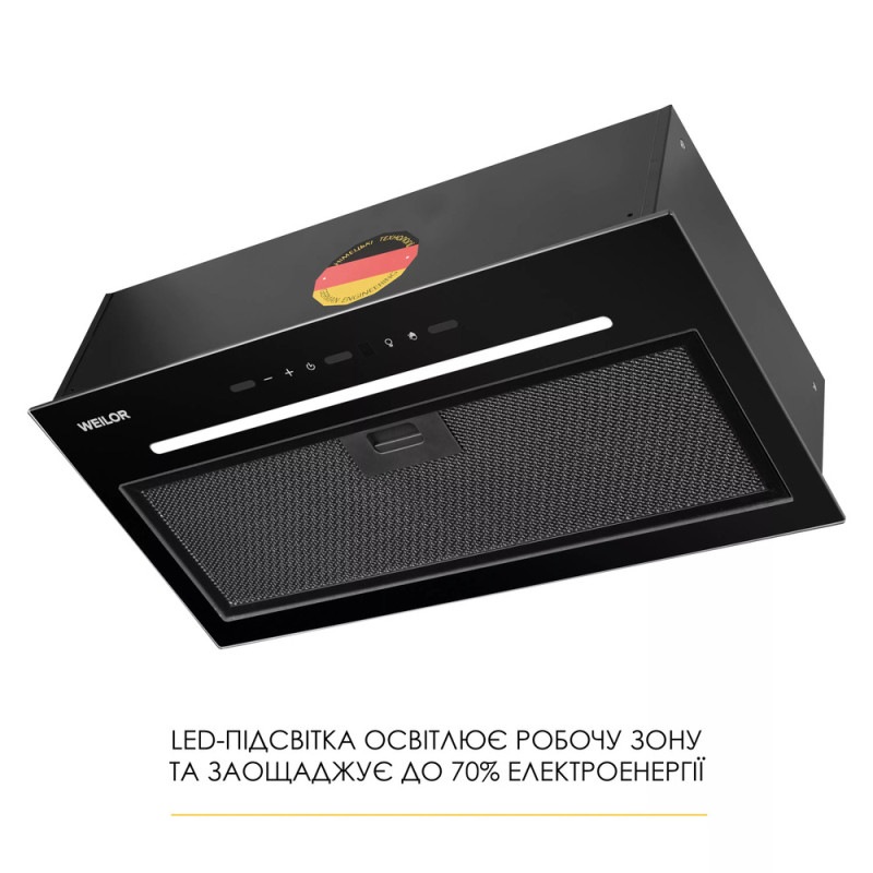 Витяжка WEILOR WBG 55 BLACK