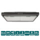 Витяжка VENTOLUX ROMA 60 BK 2M LUX
