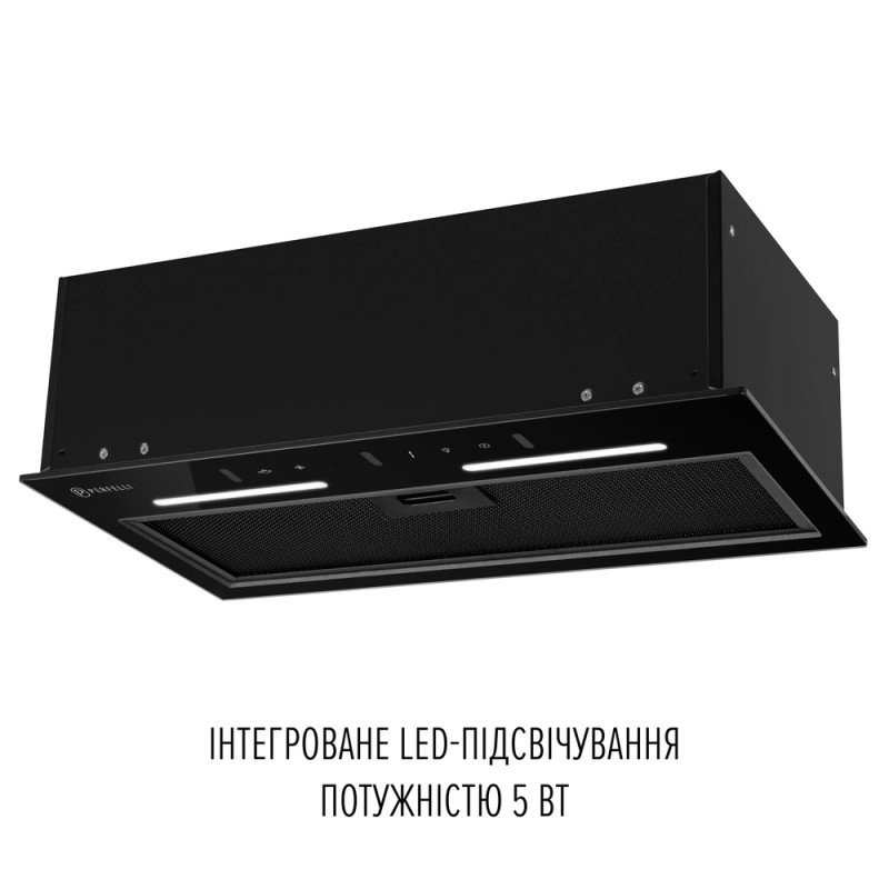 Витяжка PERFELLI VIOLA 5JWRB NERO