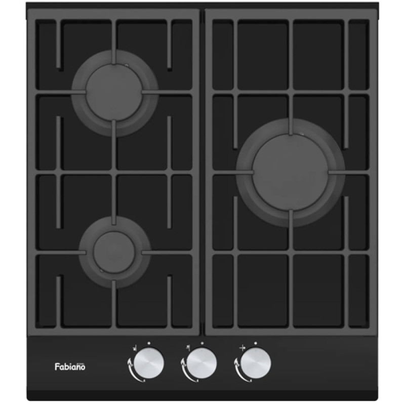 Варильна поверхня FABIANO FHG 8453 VGH Black Glass