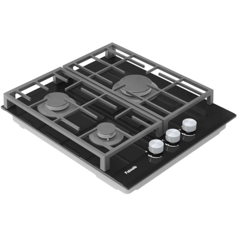 Варильна поверхня FABIANO FHG 8453 VGH Black Glass