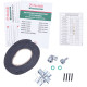 Варильна поверхня PERFELLI HGM 61494 WH
