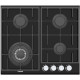 Варильна поверхня FABIANO FHG 8244 VGHT Black Glass