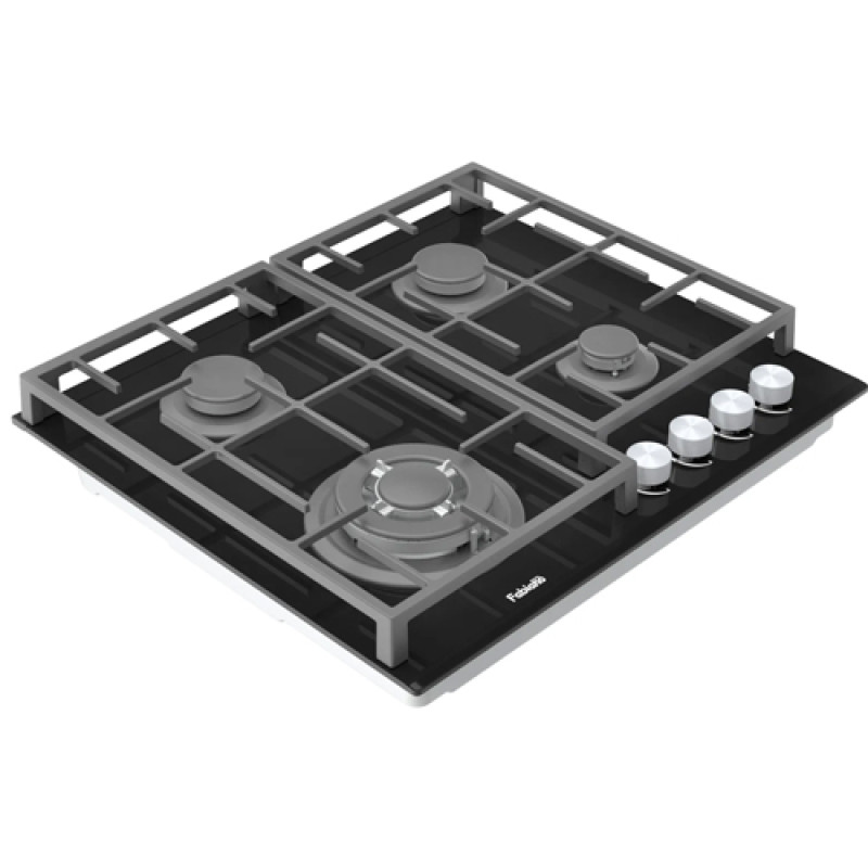 Варильна поверхня FABIANO FHG 8244 VGHT Black Glass