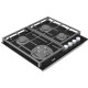 Варильна поверхня FABIANO FHG 8244 VGHT Black Glass