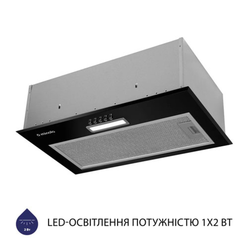 Витяжка MINOLA HBI 5214 BL 700 LED 