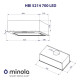 Витяжка MINOLA HBI 5214 BL 700 LED 