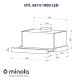 Витяжка MINOLA HTL 5614 BLF 1000 LED