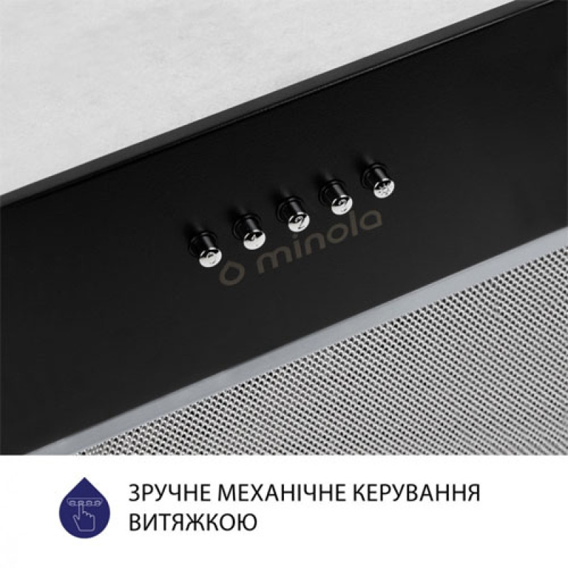 Витяжка MINOLA HBI 5227 BL 700 LED
