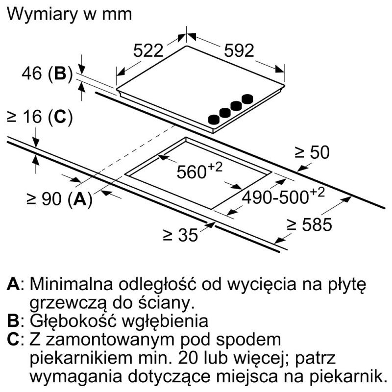 Варильна поверхня BOSCH PKE612CA2E