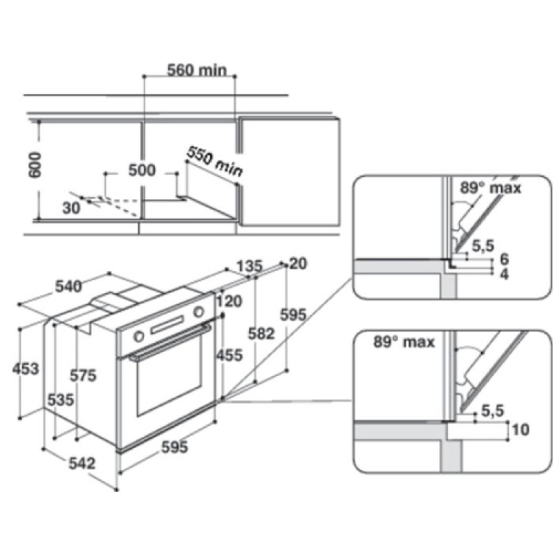 Духова шафа WHIRLPOOL AKP 745 WH