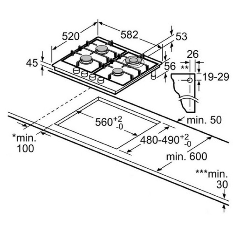 Варильна поверхня BOSCH PCP6A5B90
