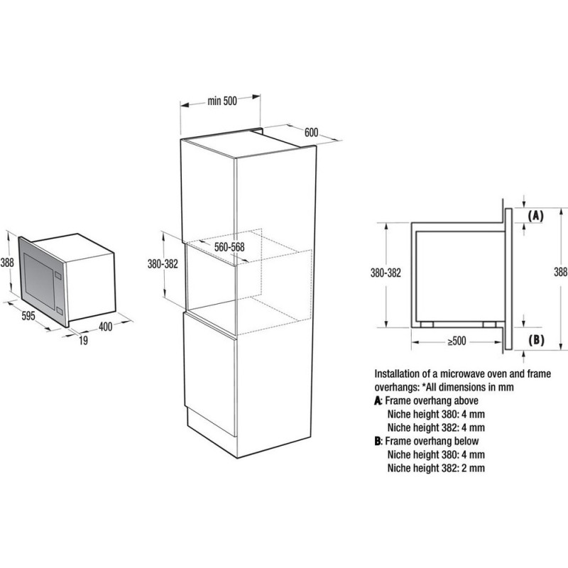 Мікрохвильова піч gorenje BM251M2BG