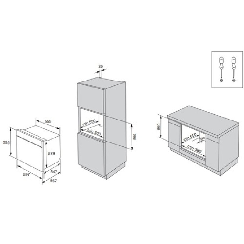 Духова шафа GORENJE BO76SYW