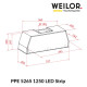 Витяжка WEILOR PPE 5265 SS 1250 LED