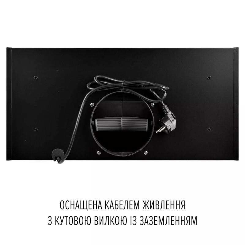 Витяжка PERFELLI DESIGN VISION 6 NERO SILENZIO