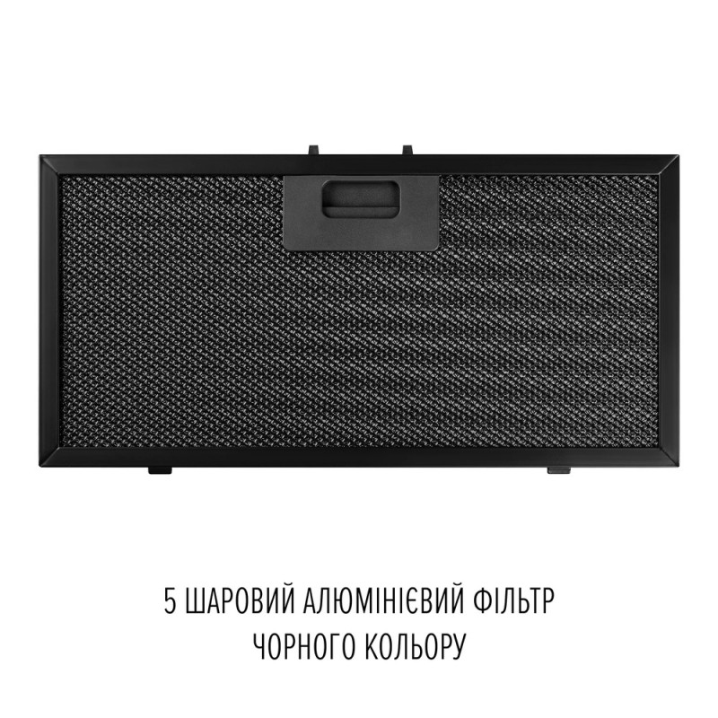 Витяжка PERFELLI DESIGN VISION 6 NERO SILENZIO