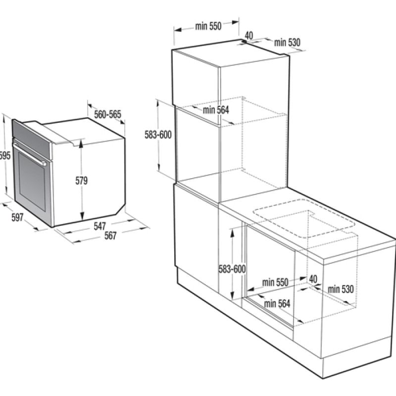 Духова шафа GORENJE BPS747A32XG