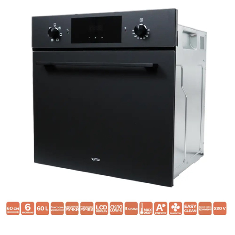 Духова шафа VENTOLUX EO60TC-6P MBG