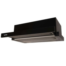 Витяжка VENTOLUX GARDA 60 BK (700) LED