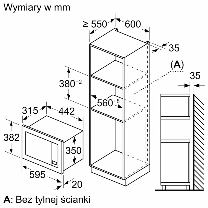 Мікрохвильова піч BOSCH BFL623MB4