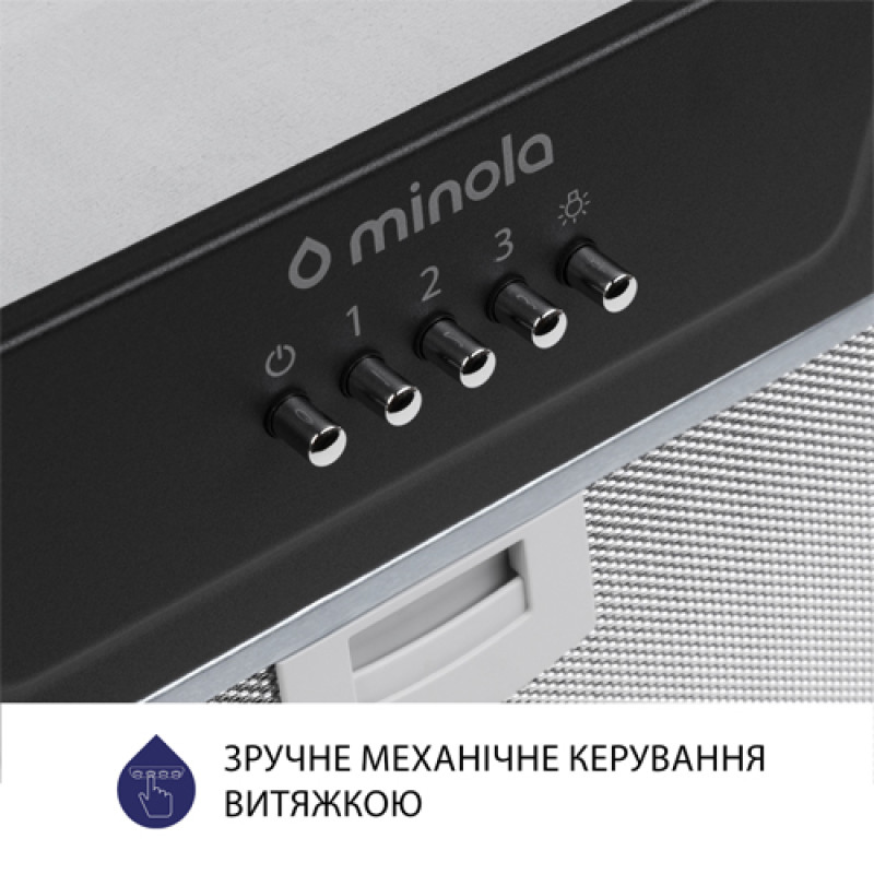 Витяжка MINOLA HBI 5202 BL 700 LED