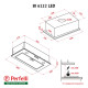 Витяжка PERFELLI BI 6122 IV LED
