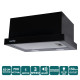 Витяжка VENTOLUX GARDA 45 BK (700) LED
