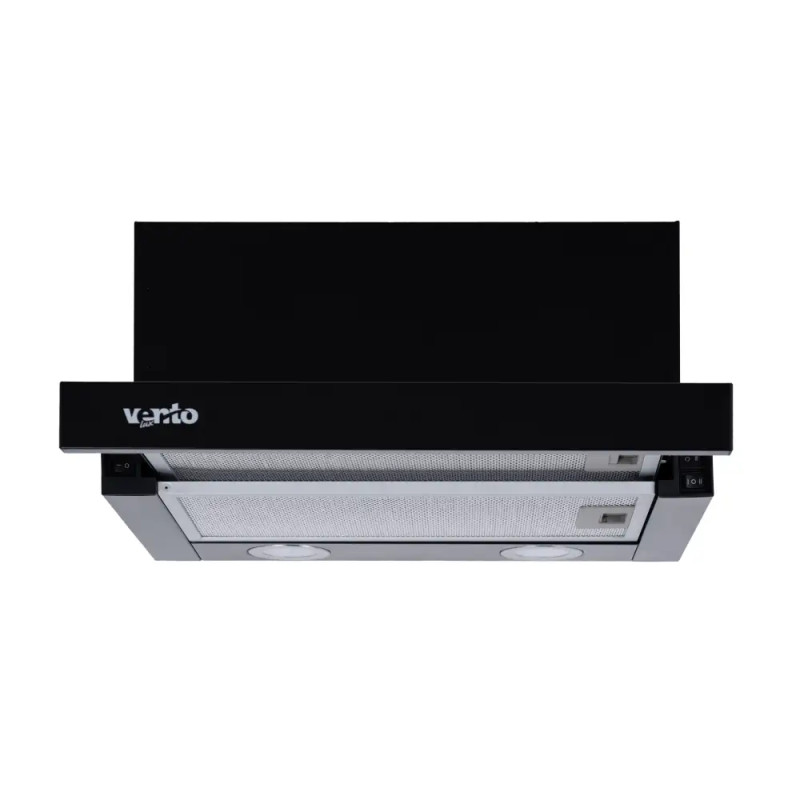 Витяжка VENTOLUX GARDA 45 BK (700) LED