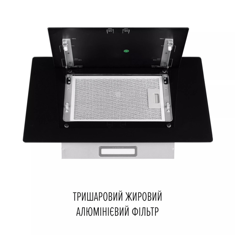 Витяжка PERFELLI DN 6142 BL LED