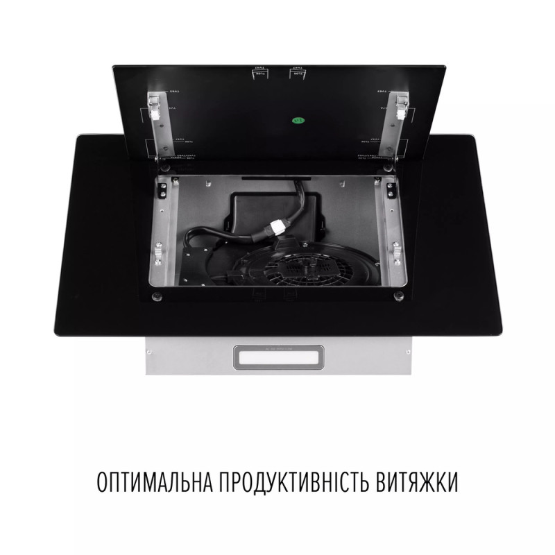 Витяжка PERFELLI DN 6142 BL LED