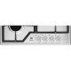Варильна поверхня ELECTROLUX EGS 6426 SX